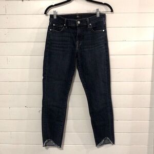 7 For all Mankind straight leg jeans